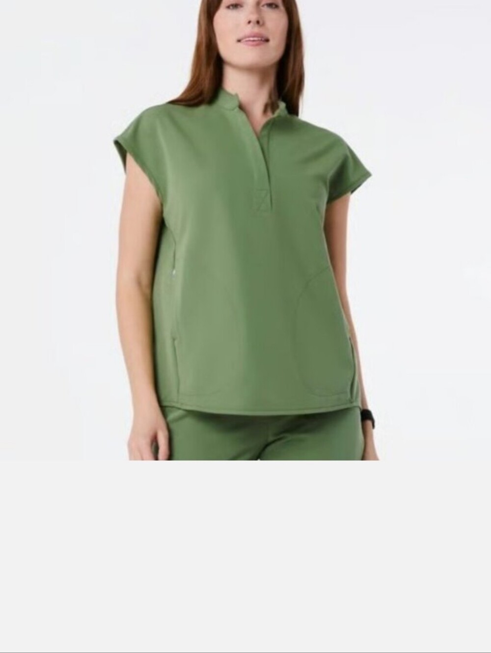 FIGS Rafaela Oversized Scrub Top - XL - EUC - Fern - Picture 3 of 8